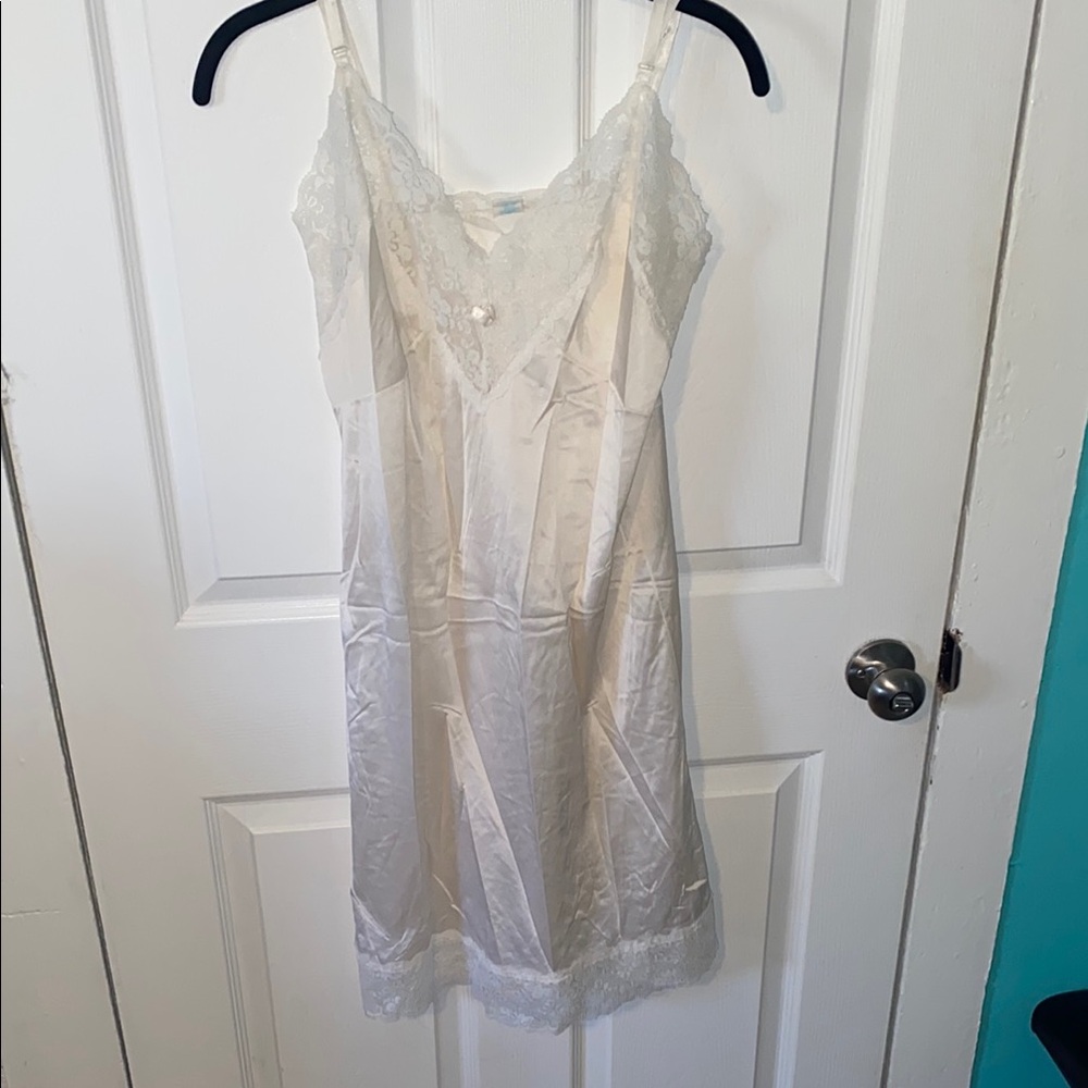 White Lace Chemise
